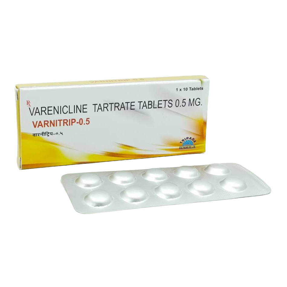 바레니클린 VARNITRIP 0.5mg (챔픽스 제니릭)