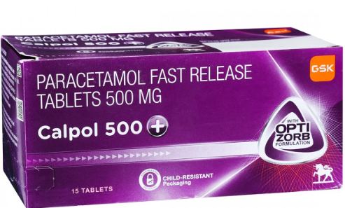 칼폴 500 + ( 파라세타몰 paracetamol 500mg )