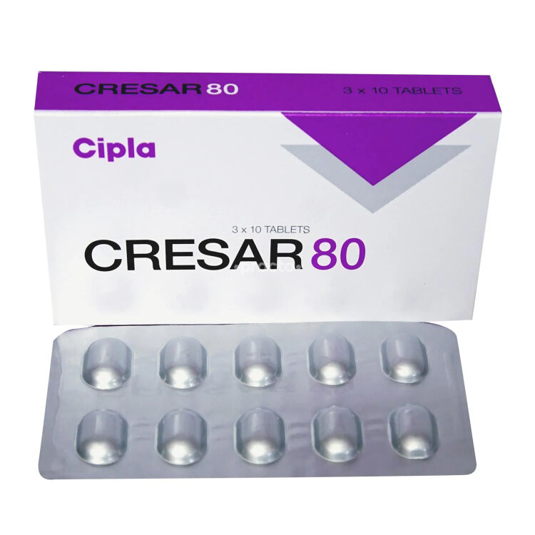 미카르티스정 크레사 (텔미사르탄80mg)