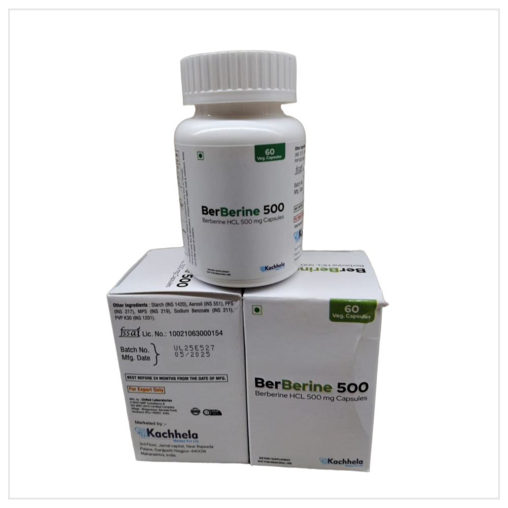 베르베린 캡슐 매자열매추출물 500mg 카첼라파마 Berberine