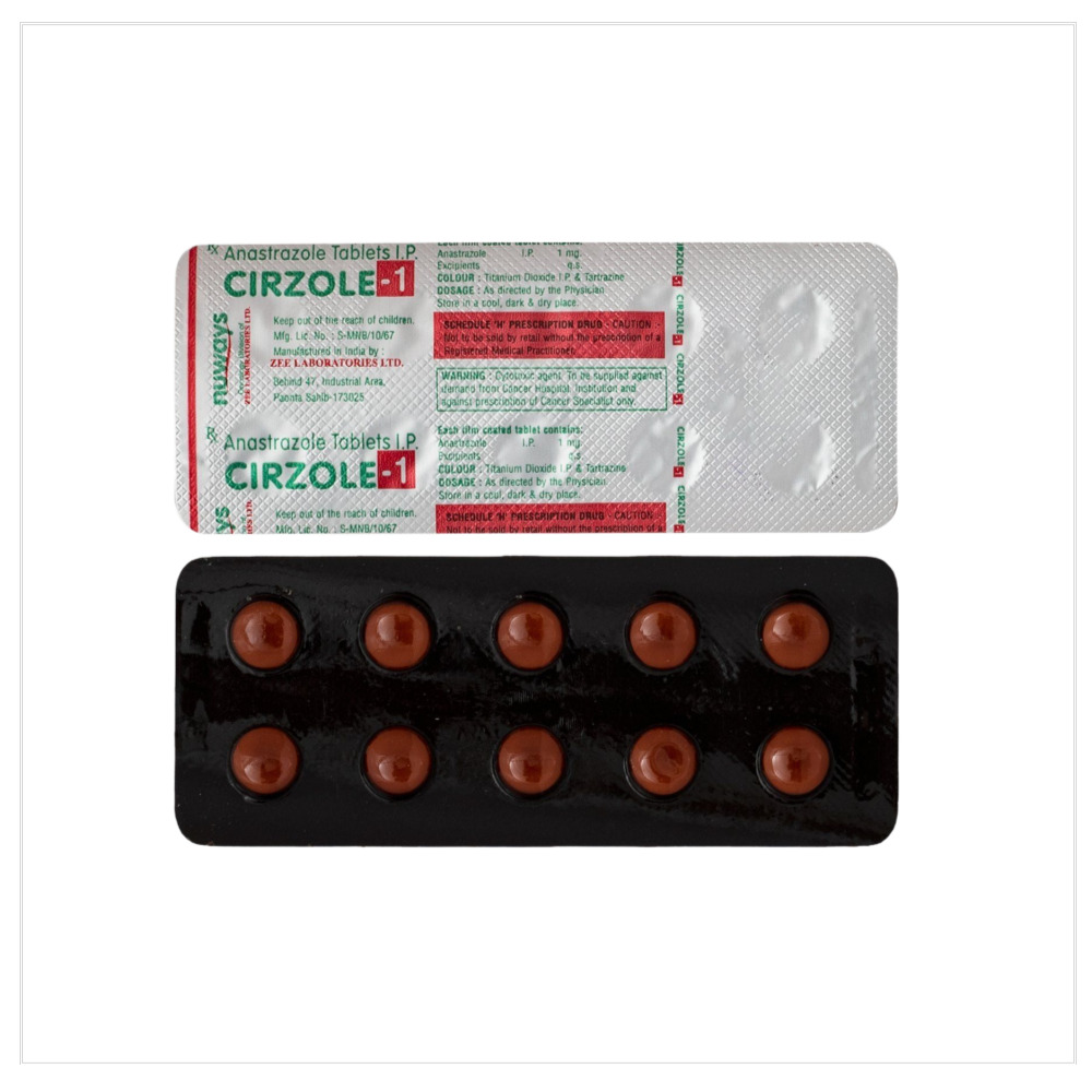 시르졸 아리미덱스 아나스트로졸 1mg 지랩 Cirzole