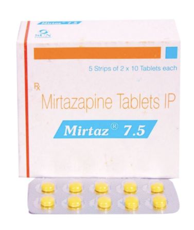 멀타핀정 미르타자핀 Mirtaz 7.5mg