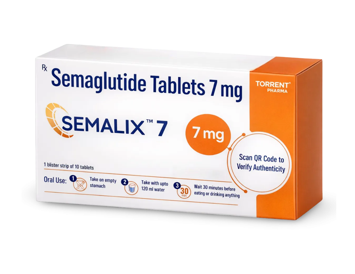 세마볼릭, 세마릭스 (리벨서스 제네릭) 7mg